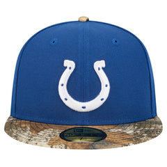New Era Indianapolis Colts Royal Active Two-Tone Camo 59FIFTY Fitted Hat - NFL