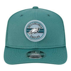 Philadelphia Eagles New Era Adventure Patched 9SEVENTY Stretch-Snap Adjustable Hat - Midnight Green - NFL