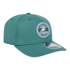 Philadelphia Eagles New Era Adventure Patched 9SEVENTY Stretch-Snap Adjustable Hat - Midnight Green - NFL