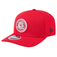 Kansas City Chiefs New Era Adventure Patched 9SEVENTY Stretch-Snap Adjustable Hat - Red - NFL