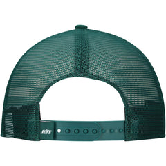 New Era New York Jets Distressed 9FIFTY A-Frame Snapback Hat - White/Green - NFL