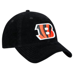 Cincinnati Bengals New Era Corded 9TWENTY Adjustable Hat - Black - NFL