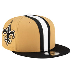 New Orleans Saints New Era Helmet 9FIFTY Snapback Hat - Gold - NFL