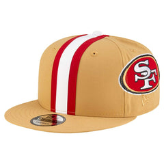San Francisco 49ers New Era Helmet 9FIFTY Snapback Hat - Gold - NFL