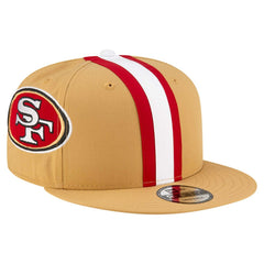 San Francisco 49ers New Era Helmet 9FIFTY Snapback Hat - Gold - NFL