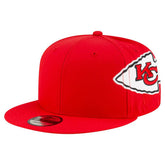 Kansas City Chiefs New Era Helmet 9FIFTY Snapback Hat - Red - NFL