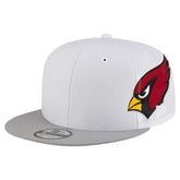 Arizona Cardinals New Era Helmet 9FIFTY Snapback Hat - White - NFL