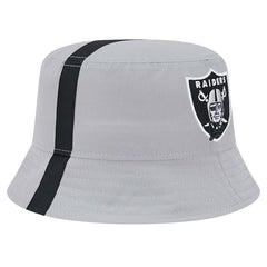 Las Vegas Raiders New Era Helmet Bucket Hat - Gray - NFL