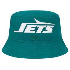 New York Jets New Era Helmet Bucket Hat - Green - NFL