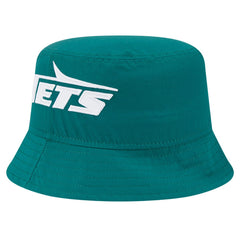 New York Jets New Era Helmet Bucket Hat - Green - NFL