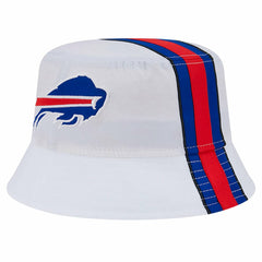 Buffalo Bills New Era Helmet Bucket Hat - White - NFL