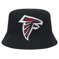 Atlanta Falcons New Era Helmet Bucket Hat - Black - NFL