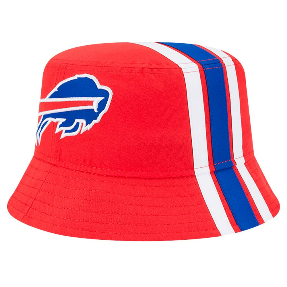 Buffalo Bills New Era Helmet Bucket Hat - Red - NFL