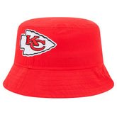 Kansas City Chiefs New Era Helmet Bucket Hat - Red - NFL
