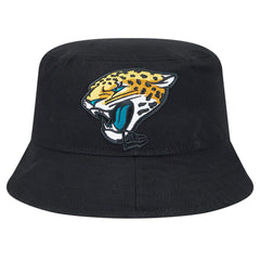 Jacksonville Jaguars New Era Helmet Bucket Hat - Black - NFL