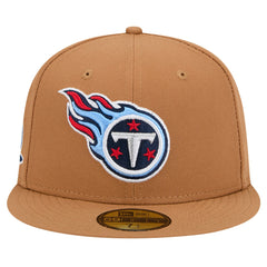Tennessee Titans New Era Color Pack 59FIFTY Fitted Hat with Side Patch - Tan - NFL