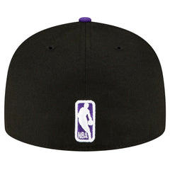 New Era Sacramento Kings 2-Tone 59FIFTY Fitted Hat Black/Purple