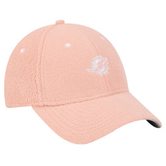 Miami Dolphins New Era Women's Cozy Sherpa 9FORTY Adjustable Hat - Light Pink - NFL