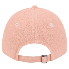 Pittsburgh Steelers New Era Women's Cozy Sherpa 9FORTY Adjustable Hat - Light Pink - NFL
