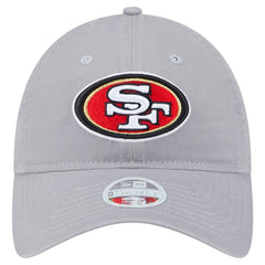 San Francisco 49ers New Era Women's Main 9TWENTY Adjustable Hat - Gray - NFL