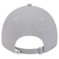Miami Dolphins New Era Women's Main 9TWENTY Adjustable Hat - Gray - NFL