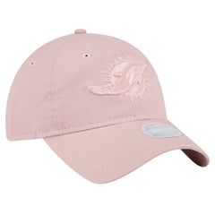 Miami Dolphins New Era Women's Main 9TWENTY Adjustable Hat - Light Pink - NFL