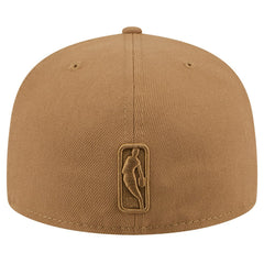 New Era Philadelphia 76ers 59FIFTY Fitted Hat Tan
