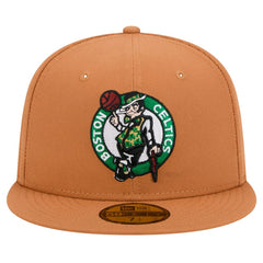 New Era Boston Celtics Color Pack 59FIFTY Fitted Hat Tan