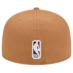 New Era Miami Heat Color Pack 59FIFTY Fitted Hat Tan
