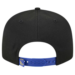 New Era Golden State Warriors Sport Night Splatter 2-Tone 9FIFTY Snapback Hat Black/Royal