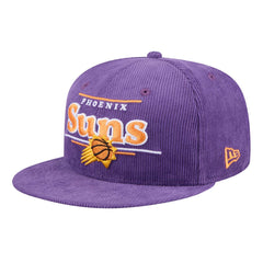 New Era Phoenix Suns Throwback Display Corduroy 9FIFTY Snapback Hat Purple