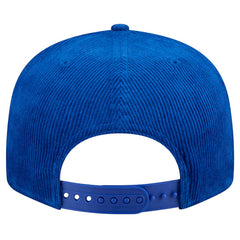 New Era Philadelphia 76ers Throwback Display Corduroy 9FIFTY Snapback Hat Royal