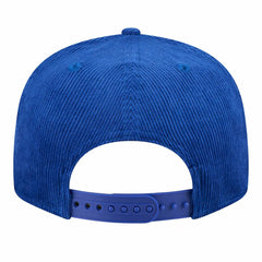 New Era Golden State Warriors Throwback Display Corduroy 9FIFTY Snapback Hat Royal