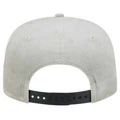 New Era Milwaukee Bucks Throwback Corduroy Golfer Snapback Hat Gray