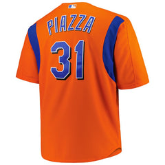 Mike Piazza New York Mets Mitchell & Ness Big & Tall Cooperstown Mesh Batting Practice Jersey Online