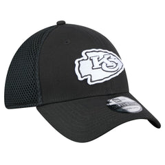 New Era Kansas City Chiefs Black Main Neo 39THIRTY Flex Hat - NFL
