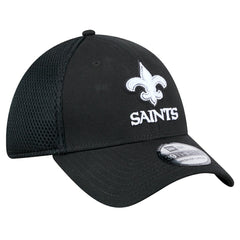New Era New Orleans Saints Black Main Neo 39THIRTY Flex Hat - NFL
