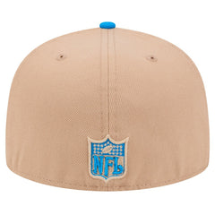 Detroit Lions New Era Throwback Logo Main 59FIFTY Fitted Hat - Tan - NFL