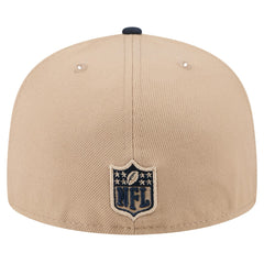 Houston Texans New Era Logo Main 59FIFTY Fitted Hat - Tan - NFL