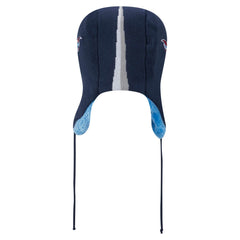 Tennessee Titans New Era Helmet Head Trapper Knit Hat - Navy - NFL