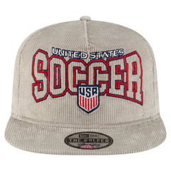 New Era - USMNT New Era Corduroy Golfer Adjustable Hat - Gray