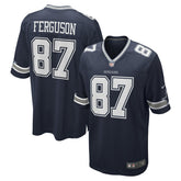 Jake Ferguson Dallas Cowboys Team Game Jersey - Navy - Nike