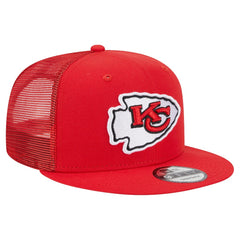 Kansas City Chiefs New Era Main Trucker 9FIFTY Snapback Hat - Red - NFL