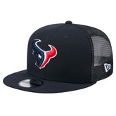 Houston Texans New Era Main Trucker 9FIFTY Snapback Hat - Navy - NFL