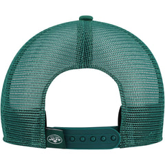 New York Jets New Era Youth Distressed 9FIFTY A-Frame Snapback Hat - White/Green - NFL
