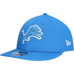 Detroit Lions New Era Main Low Profile 9FIFTY Snapback Hat - Blue - NFL