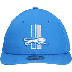 Detroit Lions New Era Main Low Profile 9FIFTY Snapback Hat - Blue - NFL