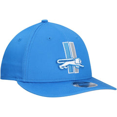 Detroit Lions New Era Main Low Profile 9FIFTY Snapback Hat - Blue - NFL