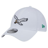 Philadelphia Eagles New Era Throwback 39THIRTY Flex Hat - White - NFL
