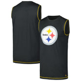 Pittsburgh Steelers New Era Tank Top - Black - NFL